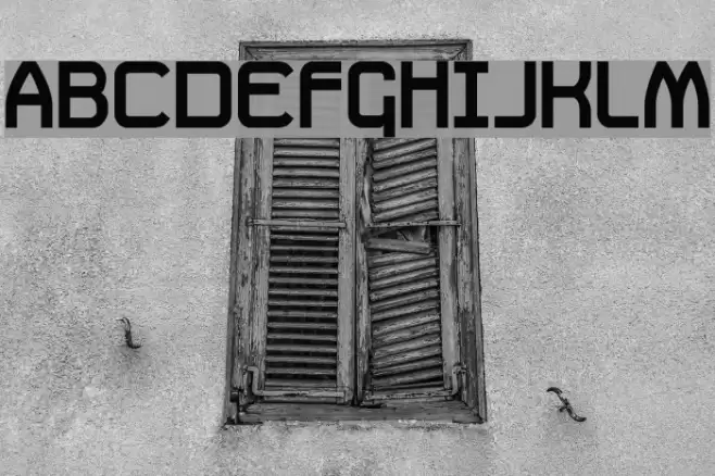 Daville Шрифта examples