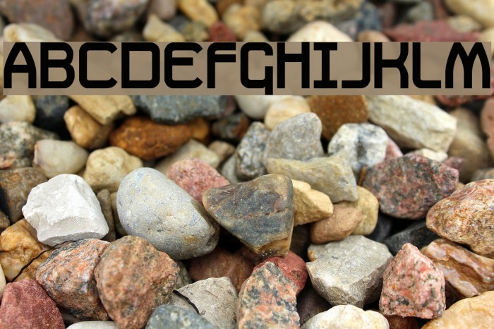 Daville Font examples