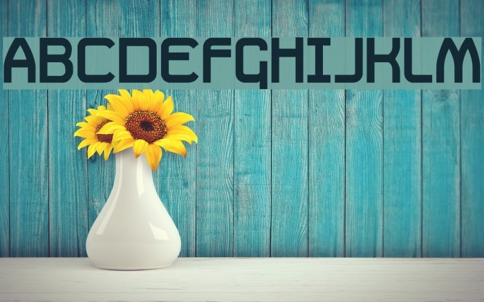Daville Font examples