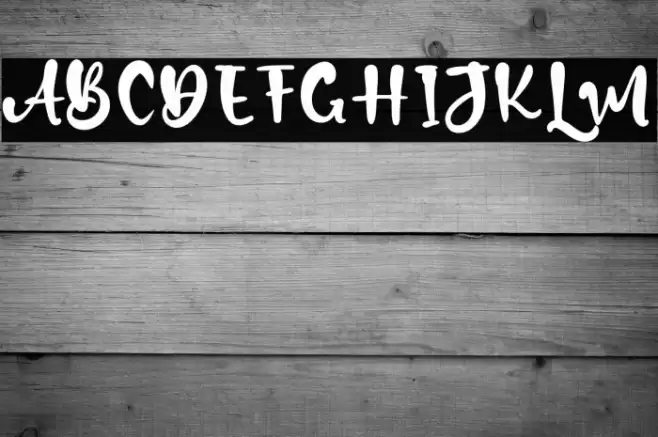 Davin Boys Font examples