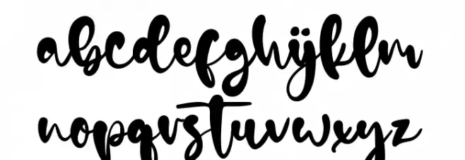 Davin Boys Caratteri MINUSCOLO