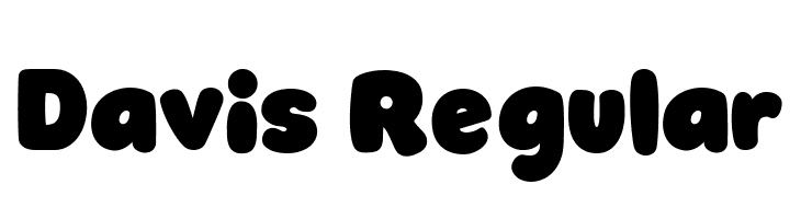 Davis Regular  Frei Schriftart Herunterladen