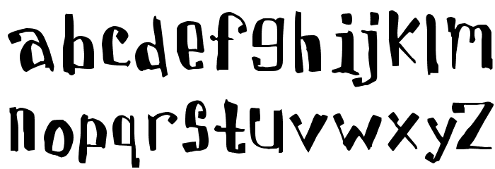 Davis Font LOWERCASE