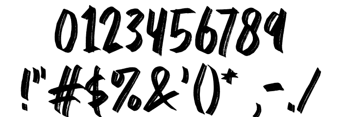DavitonDEMO Font OTHER CHARS