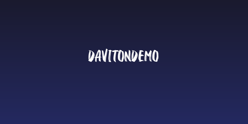 DavitonDEMO Social Header