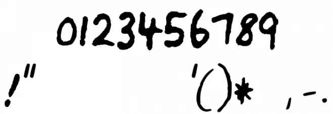 Davy Francis Font OTHER CHARS