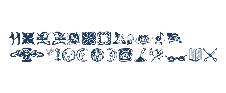 DavysDingbats Uppercase