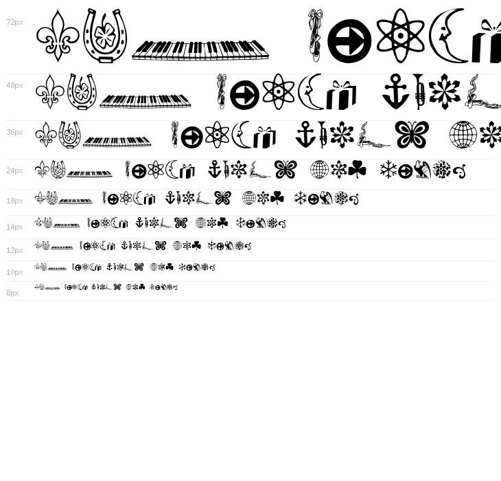 DavysOtherDingbats Waterfall