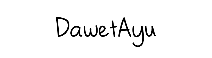 DawetAyu  Free Fonts Download