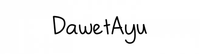 DawetAyu  Frei Schriftart Herunterladen