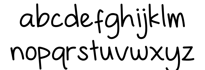 DawetAyu Font LOWERCASE