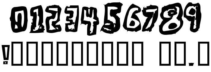 Dawg Box Font OTHER CHARS