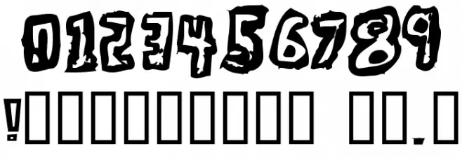 Dawg Box Font OTHER CHARS