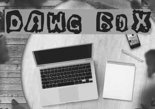 Dawg Box Font examples
