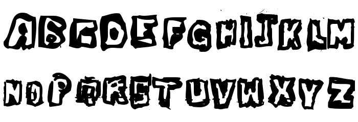 Dawg Box Font LOWERCASE