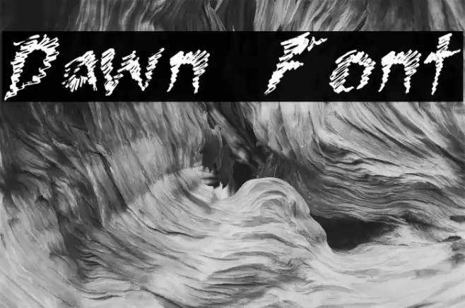 Dawn Font examples