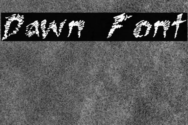 Dawn Font examples