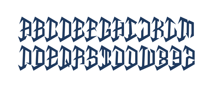 Dawnee DEMO Uppercase
