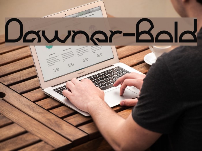 Dawner-Bold Example 1