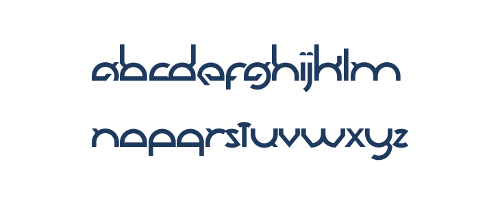 Dawner-Bold Lowercase