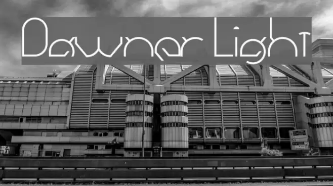 Dawner Light Font examples