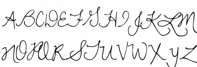 Dawning of a New Day Font Litere mari