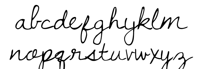 Dawning of a New Day Font LOWERCASE