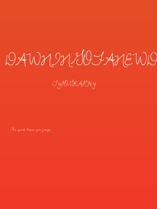 DawningofaNewDay Poster