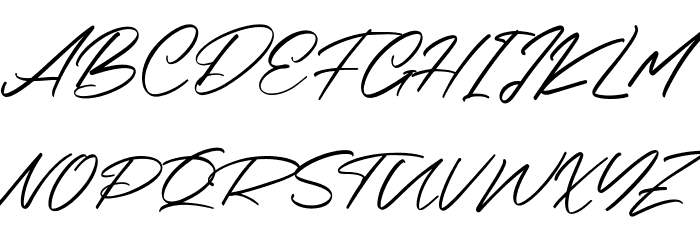 Dawsons Script Free Font OTHER CHARS