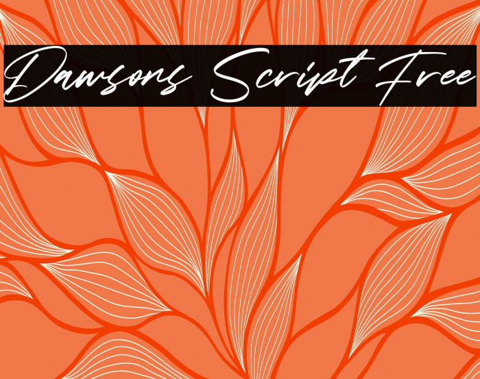 Dawsons Script Free Example 2