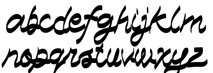 Day Best Font LOWERCASE