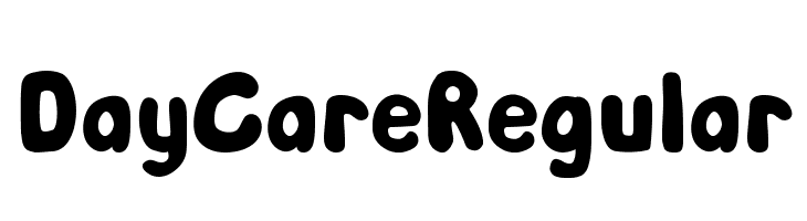 Day Care Regular  Free Fonts Download