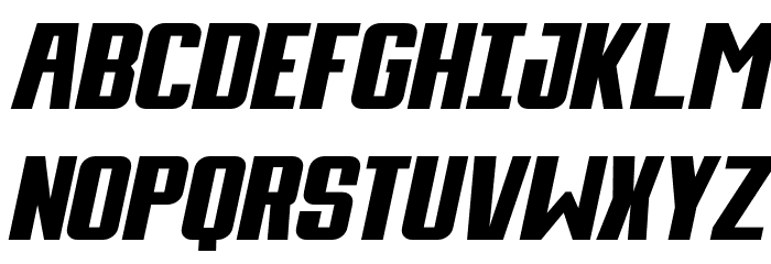 Day Display Italic Font LOWERCASE