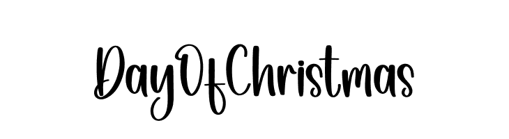 Day Of Christmas  baixar fontes gratis