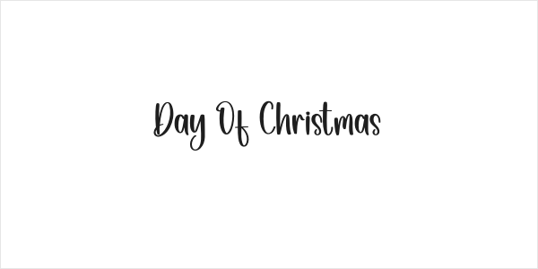 Day Of Christmas Logo