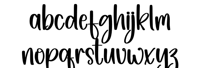 Day Of Christmas Schriftart Kleinbuchstaben