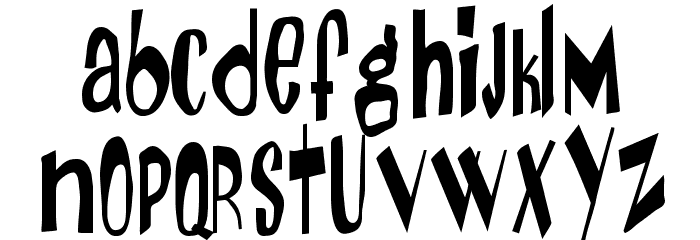Day Of The Tentacle Font LOWERCASE