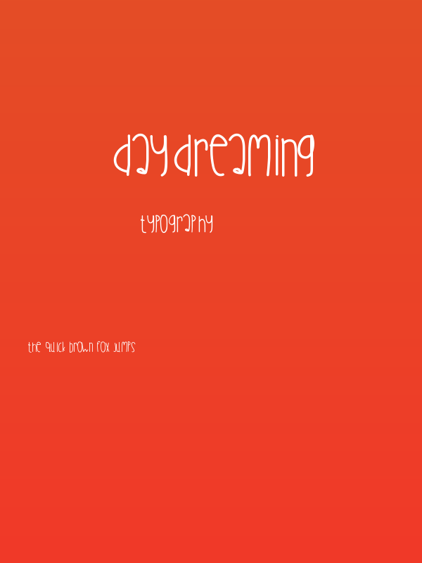 DayDreaming Poster