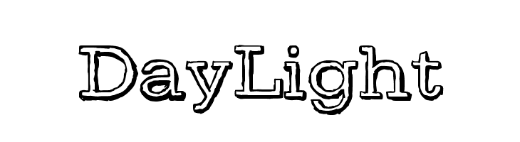 DayLight  Free Fonts Download