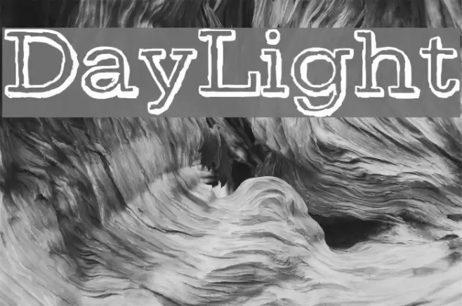 DayLight Font examples