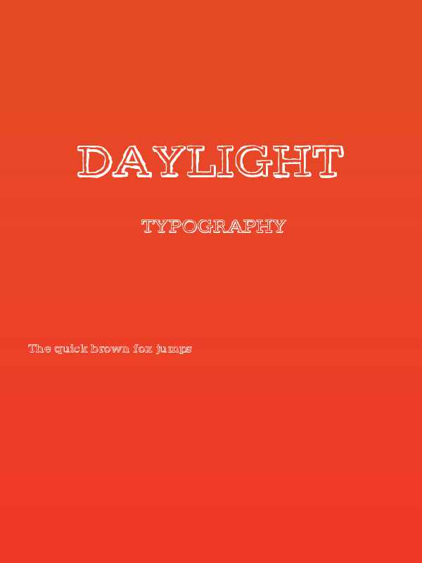 DayLight Poster