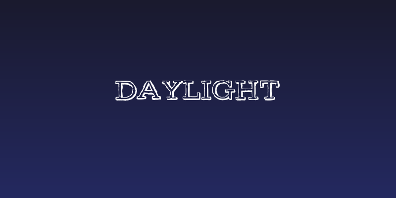 DayLight Social Header