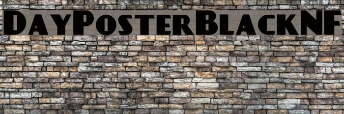 DayPosterBlackNF Example 3