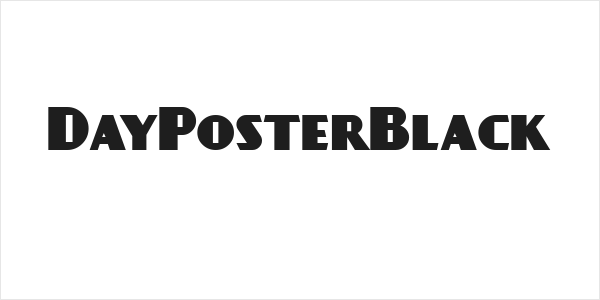 DayPosterBlack Logo