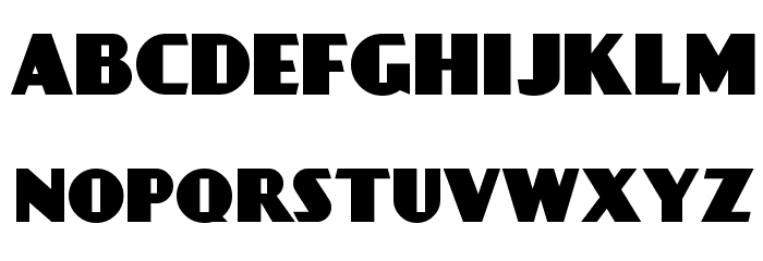 DayPosterBlack Font LOWERCASE