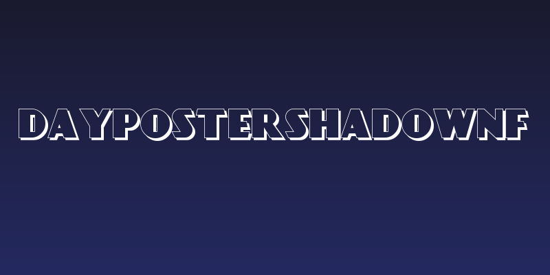 DayPosterShadowNF Social Header