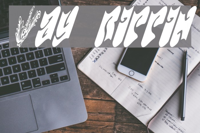 DayTrippin Font examples