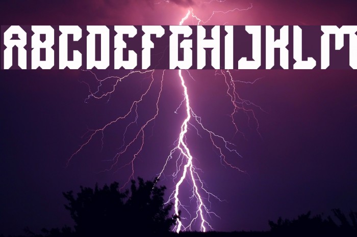 Dayak Shield Bold Font examples