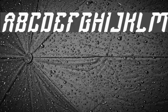 Dayak Shield Italic Font examples