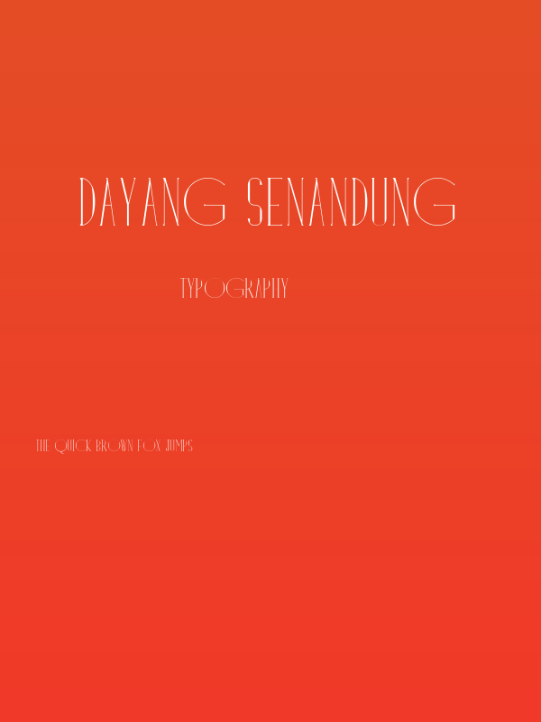 Dayang Senandung Poster